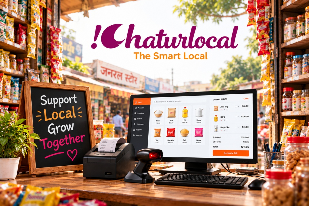 Local shop and mobile online store